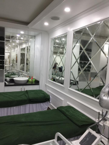 Guong trang tri spa