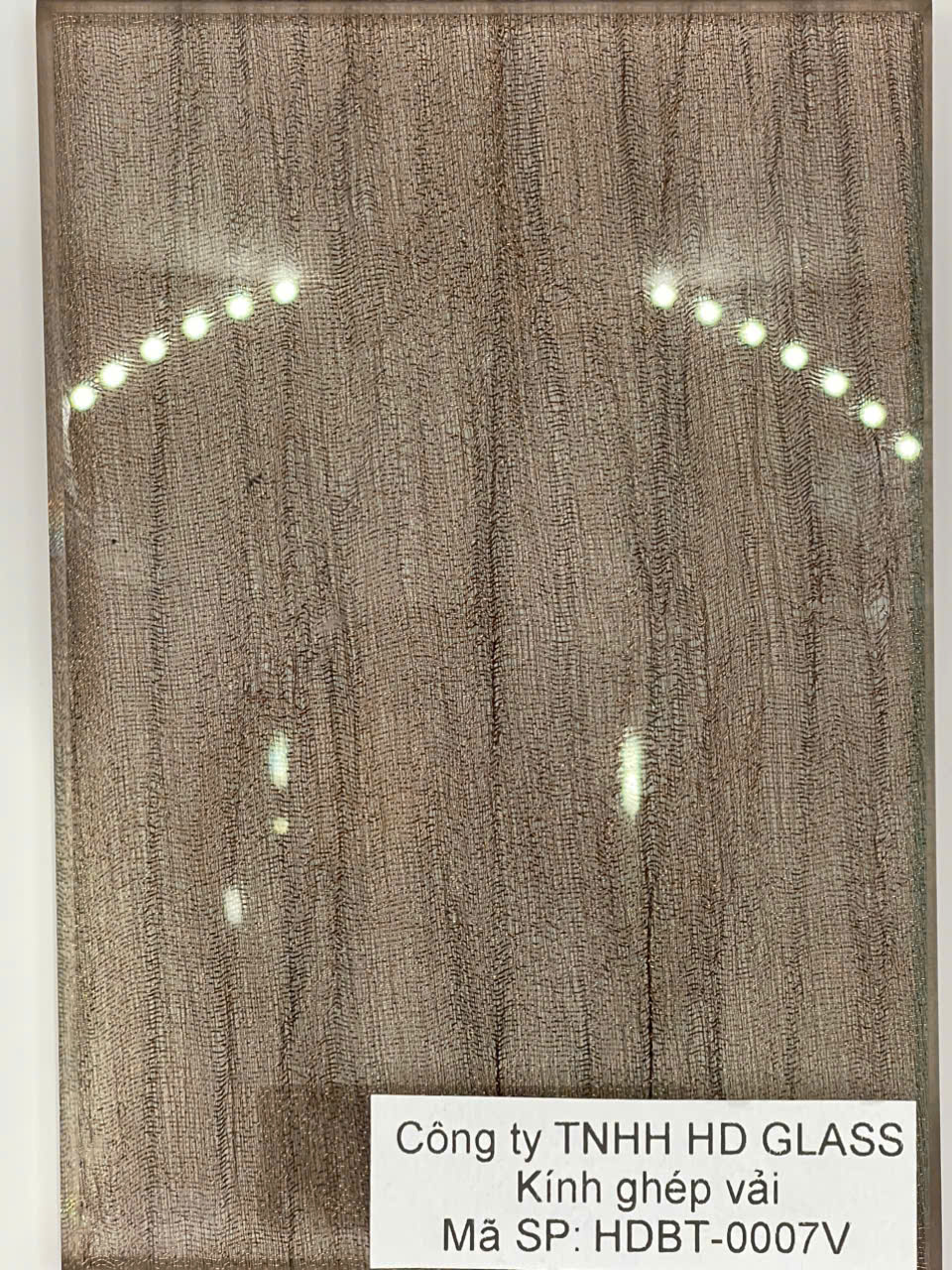 Kính ghép vải HDBT-0007V