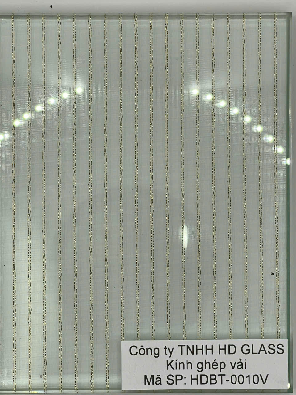 Kính ghép vải HDBT-0010V